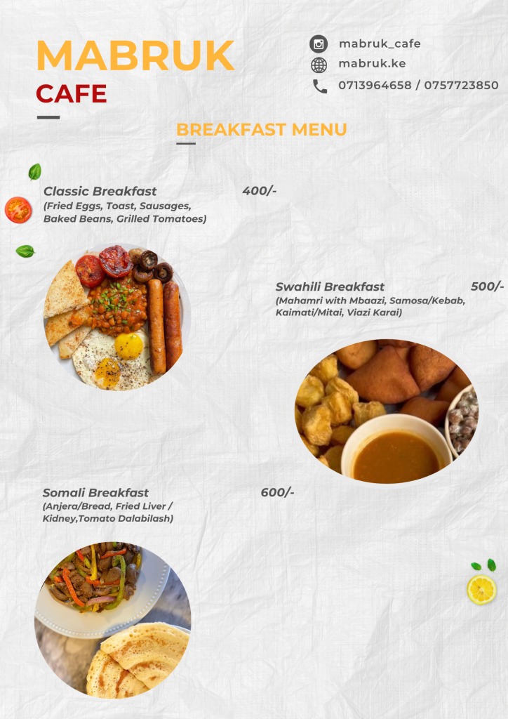 breakfast menu 2