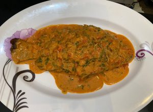 Mabruk Cafe fish curry