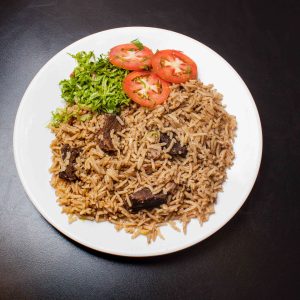 MAbruk Cafe Mutton Pilau